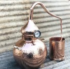 5 Gallon Pure Copper Alembic Still For Whiskey  Moonshine Essential Oils By