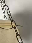 Mid Century Modern Double Globe Hanging Chandelier Light Vintage Floral