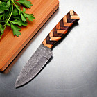 Custom Hand Made Skinner Hunting Knife Hand Forged Damascus Steel  2972