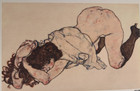Egon Schiele Signed   Numbered Edition Lithograph Print