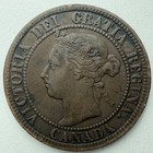 1894 Canada Large Cent Queen Victoria Early Canadian Coin Vf-xf
