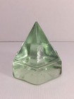 Vintage Ship Deck Prism In Light Green 4 75in X 4 75in
