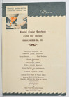 1937 Myrtle Bank Hotel Restaurant Menu Kingston Jamaica British West Indies