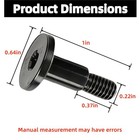 Tailgate Cover Cap Screws Bolts Compatible With 2009-2014 Ford F150  excludin   