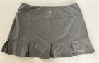 Tail Skort Tennis Golf Pickleball Womens Large Gray Pleated Bottom Pockets