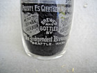 1912  Independent Brewing Company Pre Prohibition Etched Glass Seattle  Wa