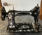 Antique Eaton Treadle Sewing Machine Improved Seamstress Home Decor Repair Parts