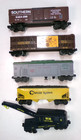  5  O Gauge Lionel Train Cars  lot 7477 