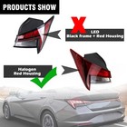 Fits Hyundai Elantra 2021-2023 Tail Light Assembly Driver Left Side Halogen Type