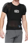 100  Tarka Mens Mtb Protective Short Sleeve Shirt Black Lg