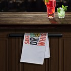 Save Water Drink Whiskey Design Microfibre Bar Towel Man Cave Pub Beer Mat