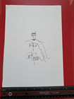 Batman Dave Dorman Original Art Sketch Remark Dc Signed Sdcc Comic Con