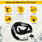 Luma Enduro 8 Heavy Duty 59-inch Large Bike Chain Lock With Keys