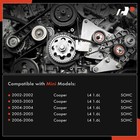 A-premium Engine Serpentine Belt Drive Kit With Tensioner   Idler Pulley    