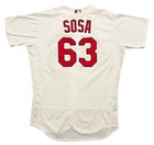 Edmundo Sosa Game Used Jersey 2022 St  Louis Cardinals Phillies 