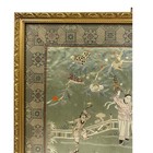 Late 19th-century Framed Chinese Silk Embroidered Panel