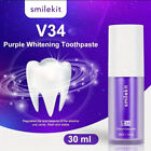 Smilekit V34 Formula Color Correcting Purple Teeth Whitening Stain Removal
