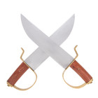 Cold Steel Cs-88bf 15  Blade Length 1060 Carbon Steel Chinese Butterfly Sword