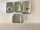 Vintage Lighters Penguin Us Navy Lot U s s  Midway Remora Sterlet Club 500