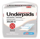 100 New Heavy Bed Pads Adult Urinary Incontinence Disposable Pee Underpads 30x30