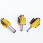 T-shape Cutter Tool Tongue And Groove Router Bit Set 1 4  1 2  Shank
