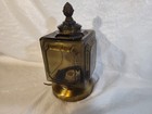 Thomas Industries Vintage Ceiling Mounted Globe Light Fixture Beveled Glass