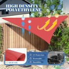Sun Shade Sail Triangle Canopy Cover Uv Block Sunshade For Yard Garden Outdoor
