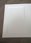 Set Of Two White Shaker Style Kitchen Cabinet Doors