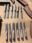 Lot Of 20 Handmade 1095 High Carbon Steel Skinner Hunting Knives 7inches Custom