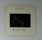 Original Jean-claude Van Damme Bloodsport Viacom Cable Stamped 35mm Slide