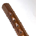 Vintage Hand Carved Wooden Mouth Woodwind Flute Estate Find Folk Art Decorative