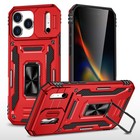 Hybrid Shockproof Case For Iphone Phones Hard Back Cover   Camera Lens Protector