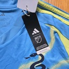Philadelphia Union Shirt Mens L Slim Fit Blue Mls Soccer Adidas  Lightning