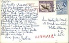 Ceyon Sri Lanka Rickshaw Aden Stamps Cover Cancel C1950 Real Photo Postcard