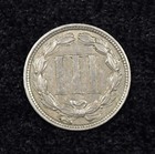 1881 Three-cent Piece  nickel   xf   free S h After 1st Item 