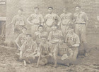 Early 1900 s Original Real Photo Postcard-baseball Team In Uniform-sci