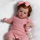Realistic Reborn Baby Dolls Real Girl Lifelike Vinyl Silicone Newborn Doll Gift