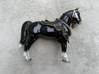 Vintage Breyer Horse  40 Black Beauty Western Pony Glossy Saddle 1950s Excellent