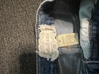 Altar d State Women s Light Blue Cut-off Denim Shorts 24 0 Distressed Frayed Hem