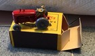 Lionel No  0808 Flat Car With Tractor Intact With Original Box Vintage