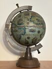 Vintage Globe Hidden Home Pub Hide Away Musical Fun Bar - Used - Empty   Clean