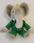 Vtg Eden Babar The Elephant Plush Stuffed Animal 11    Inches Random House 1977