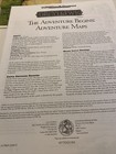 Dungeons   Dragons Rpg  The Adventure Begins Tsr9577 Advanced Dnd With Map