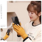 Pineapple Gloves Winter Warm Student Gloves With Velvet Thickening Hot L5 G N6c3