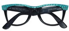 Vintage B l Ray-ban Usa Electric Teal Street Neat Wayfarer Sunglass Eyeglass Exc