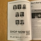 Chess The Musical  Playbill 2025 Broadway  Aaron Tveit  Lea Michele  abba 