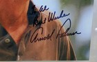 Arnold Palmer Signed 8x10 Color Photo Autographed Framed Personalized Read Desc