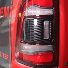 Rear Taillight Tail Light Lamp Cover Trim Frame For Dodge Carbon Fiber Pattern