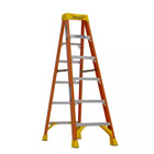 6 Ft  Fiberglass Step Ladder With 300 Lbs  Load Capacity Type Ia Duty Rating