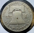 1948-p Franklin Half Dollar - Actual Coin Shown - Free Ship - 90  Silver Inv 151